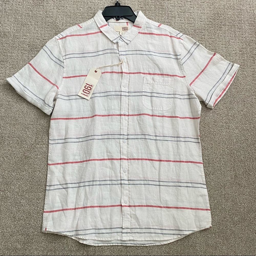 Nordstroms 1901 Men’s Linen Shirt NWT